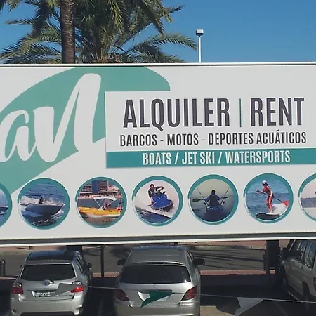 With 3 Bedrooms In Fuengirola, With Wonderful Sea View, Furn Apartment Fuengirola